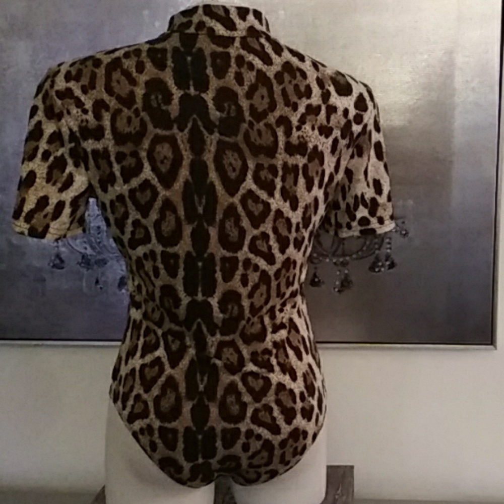 New Leopard Print Bodysuit - Picture 5 of 7